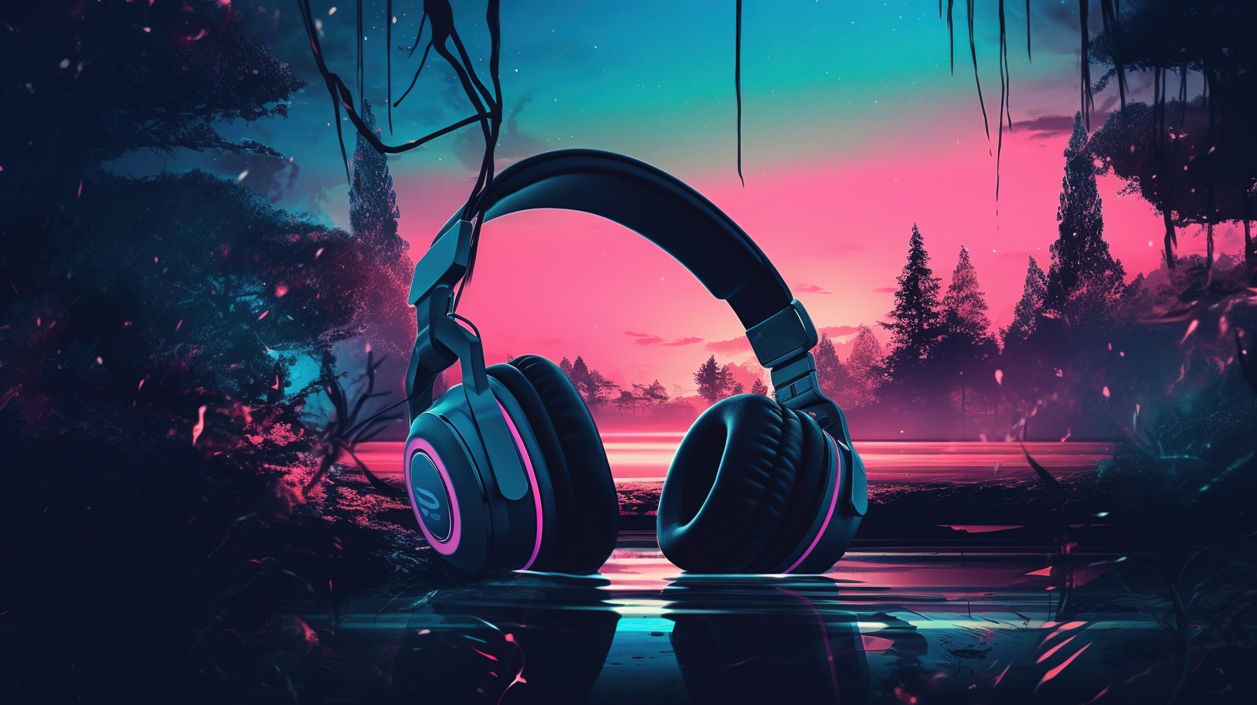 —Pngtree—pair of headphones on the_3416263